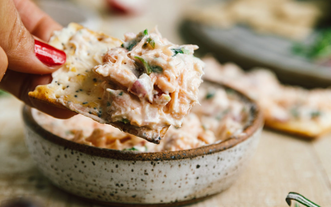 Easy Smoked Salmon Dip for the Holidays